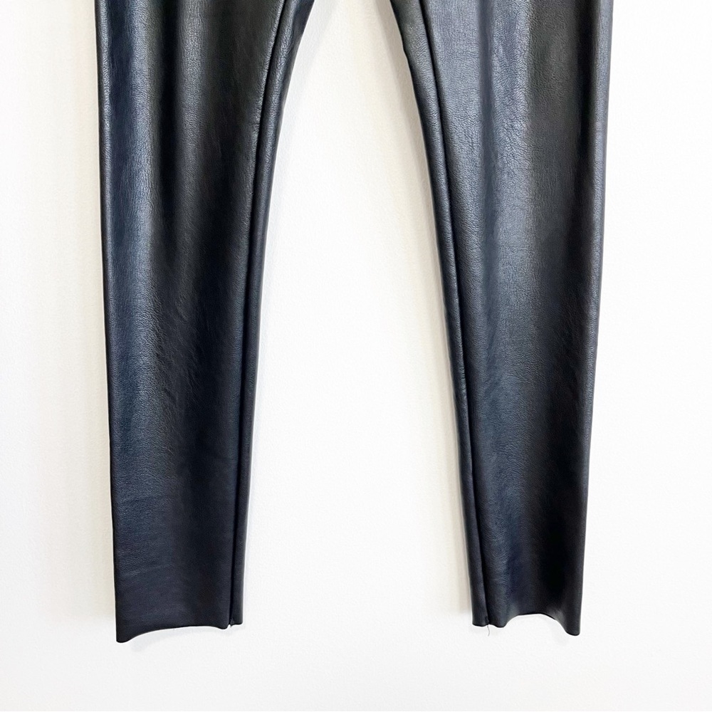 Commando Black Faux Leather Leggings - Picture 6 of 11